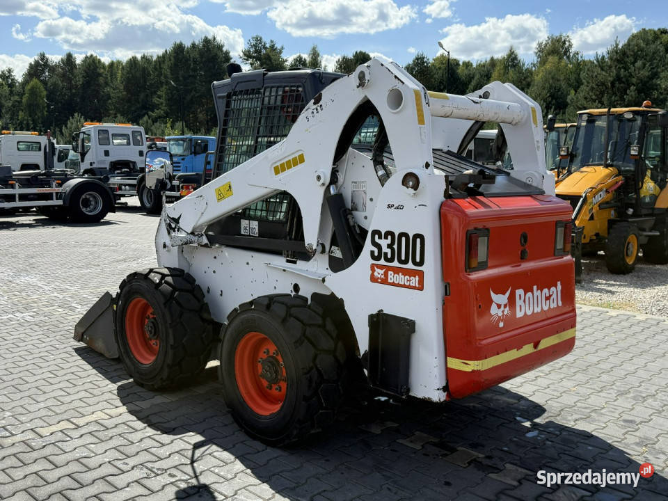 o sterowaniu burtowym Bobcat S300 Joystick Mini Motoryzacja świętokrzyskie