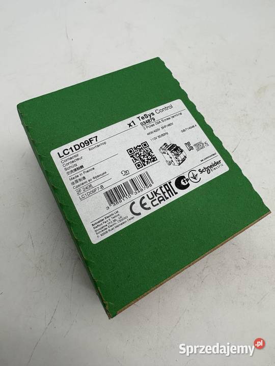 Schneider Electric LC1D09F7 Stycznik 4kW Biznes i Przemysł mazowieckie Warszawa
