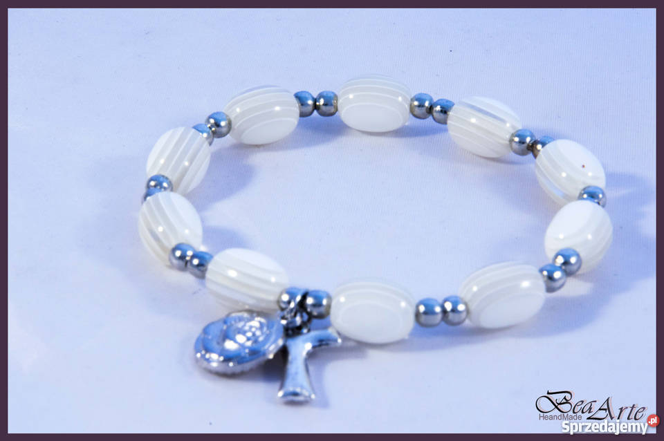 Różaniec dziesiątka bransoletka na gumce Łysa Góra sprzedam