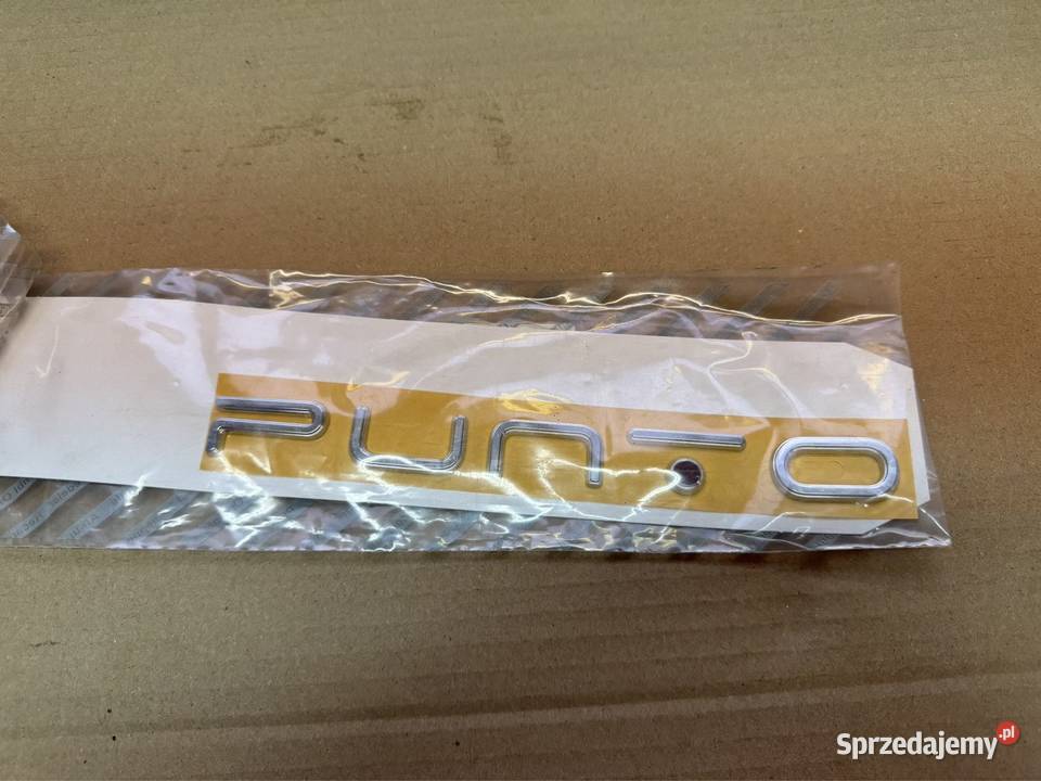 Znaczek napis Logo tył Fiat Punto 51934541 Międzychód