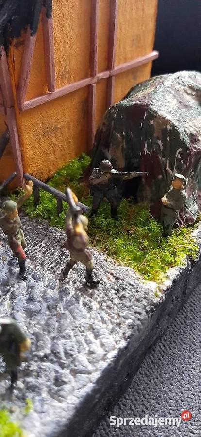 Diorama wojenna ww2 śląskie Dąbrowa Górnicza