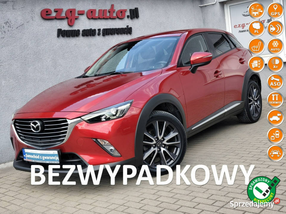 Mazda CX3 bezwypadkowy bogata Gwarancja ABS Zgierz