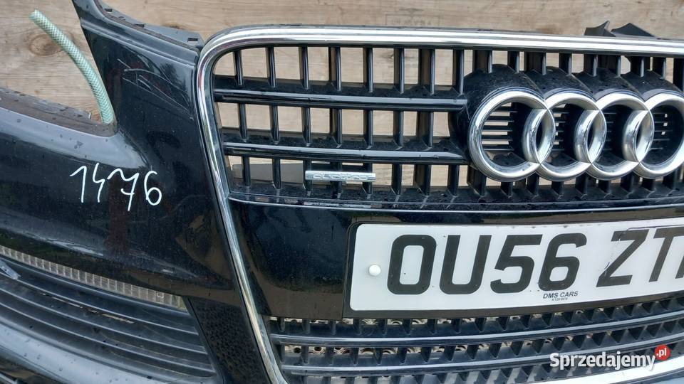 AUDI Q7 SLINE 4L ZDERZAK PRZÓD LC9X PDC SPRYSK wielkopolskie Zbierkowo