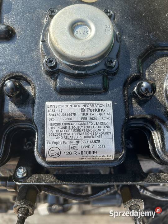 Silnik perkins 40315 40317 Gromnik