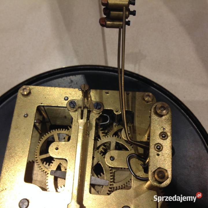 Stary Zegar Wiszcy Drewniany Nowa Sól