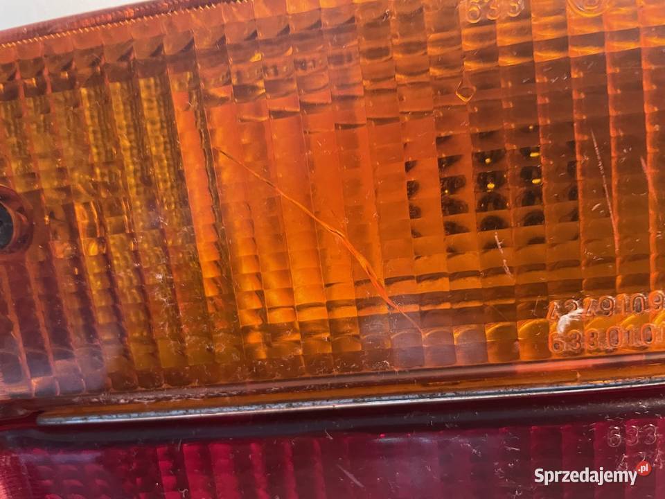 Fiat 125p lampa tylna lewa chrom osobowe Oświetlenie Poznań