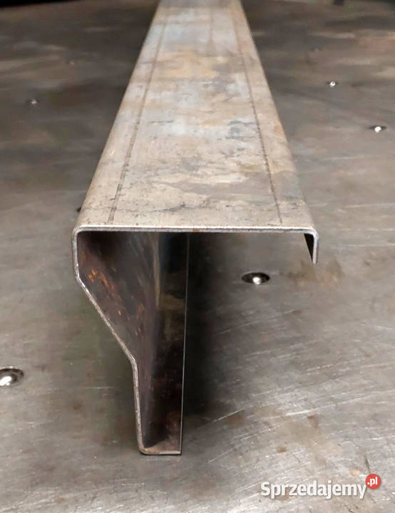 Panel boczny platformy aluminiowy 150mm skrzynia Motoryzacja Lubanie