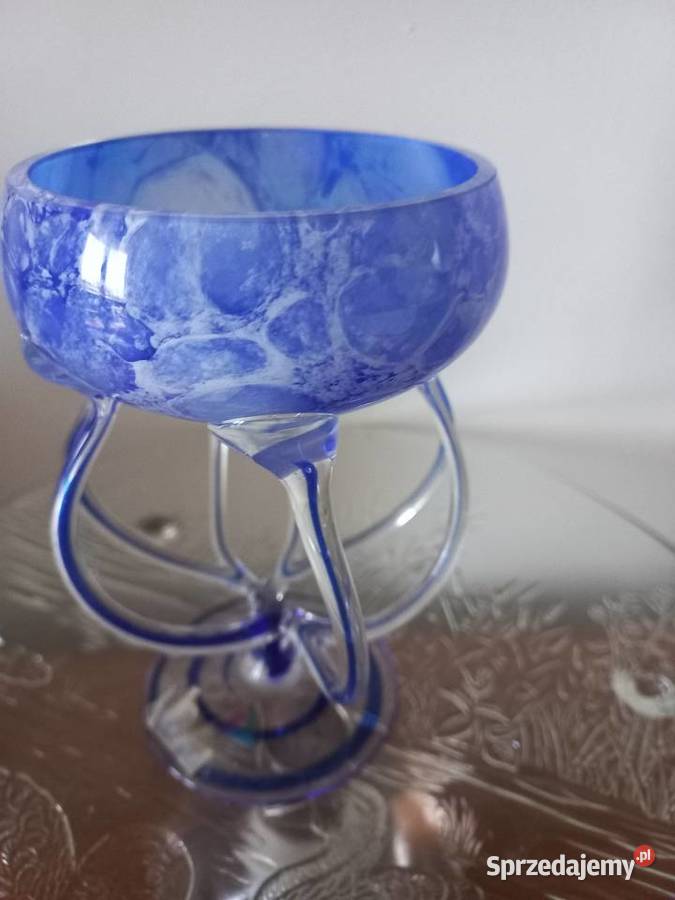 Misa szklana Meduza mała Krosno Pozostałe Toruń sprzedam