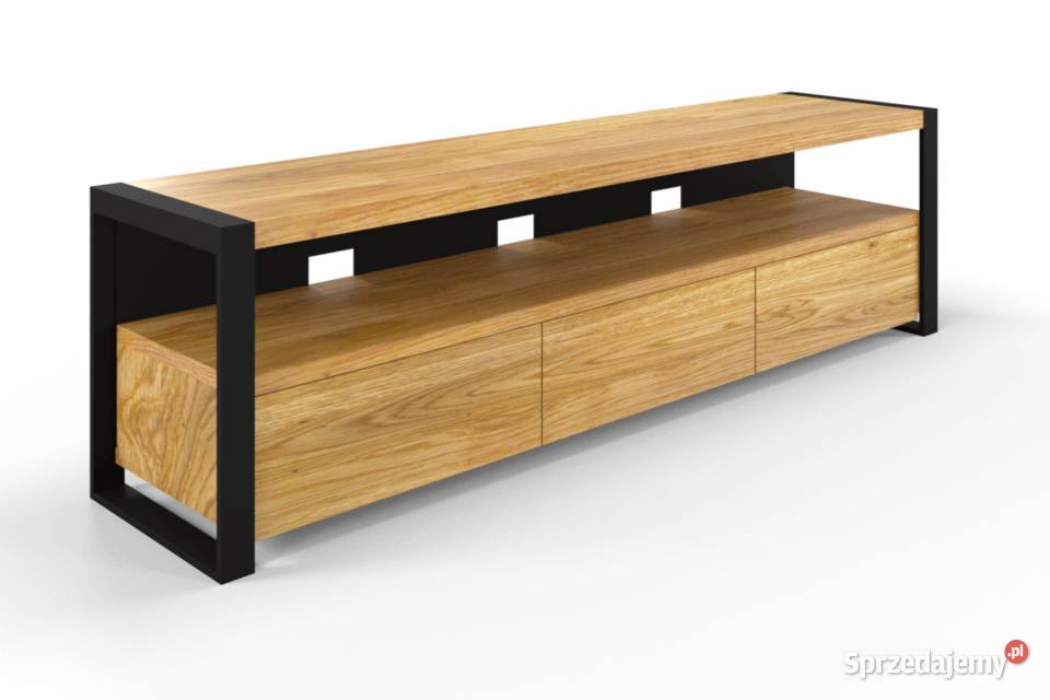 Szafka RTV Industrialny Loft STALONE Meble Katowice