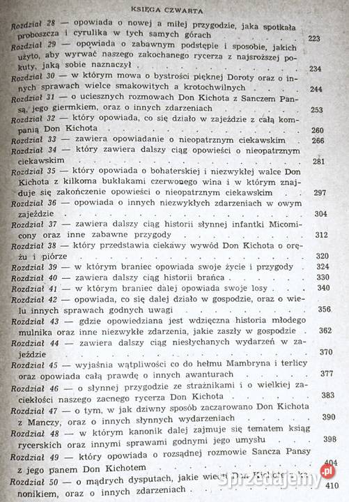 Przemyślny szlachcic Don Kichot z Manczy Miguel Pozostałe Chełm
