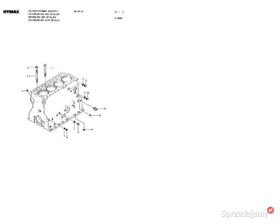 Valmet Hynas 6000 koparko ładowarka katalog Kielce