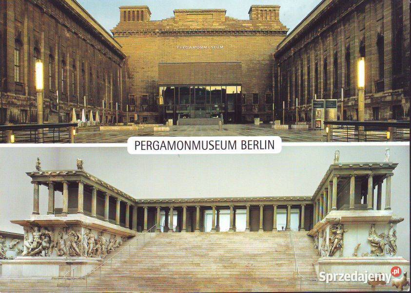 Kart Poczt Berlin Muzeum Pergamońskie Pocztówki i karty telefoniczne śląskie Gliwice