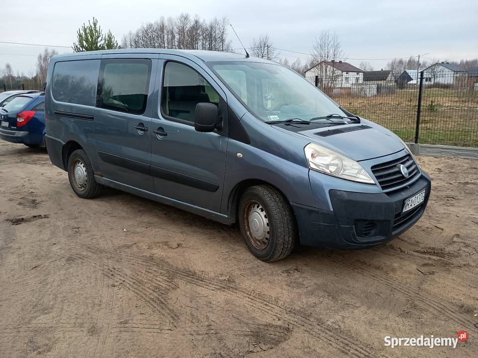 Fiat Scudo 20 HDi 2007r 6 osobowy brygadówka 4/5 Radom