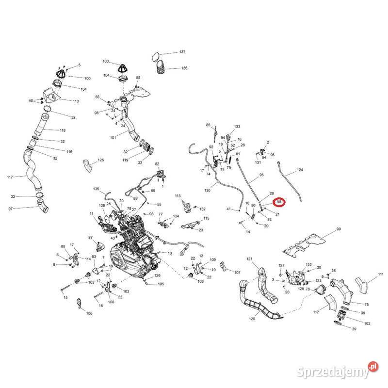 Łącznik drążka zmiany biegów Canam outlander małopolskie Nowy Sącz