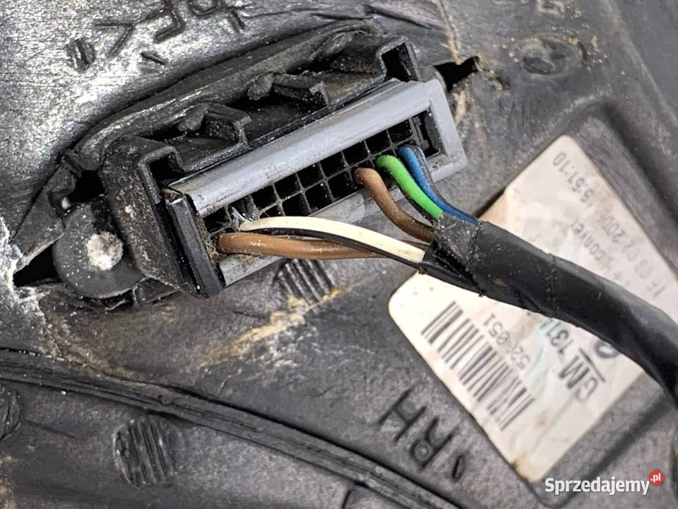 LUSTERKO PRAWY OPEL ASTRA H Hatchback 0510 Lusterka zewnętrzne