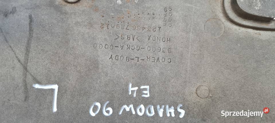 Honda Shadow 9050 SRX bok owiewka tył OEM Warszawa