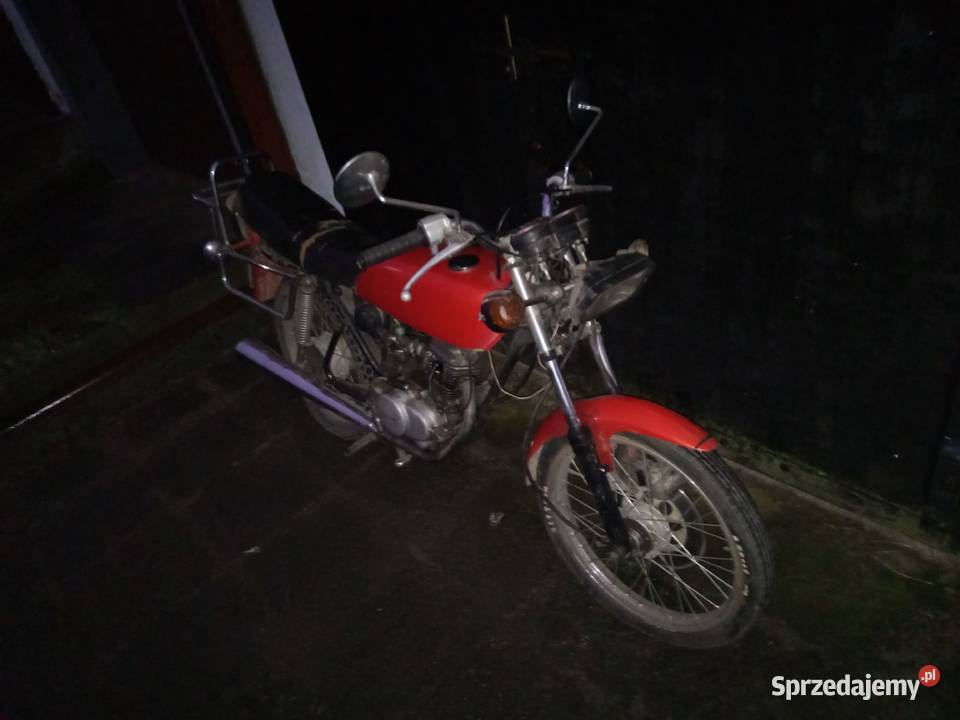 Honda cb50j zabytek w komara Mława