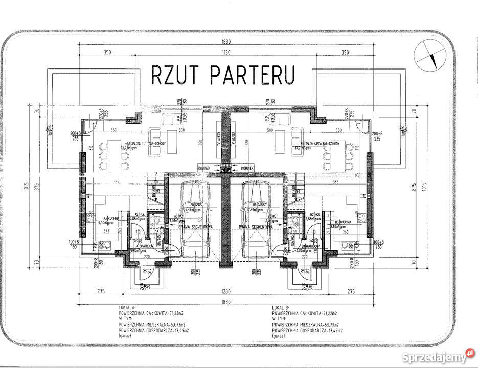 Sprzedam bliźniak Legionowo