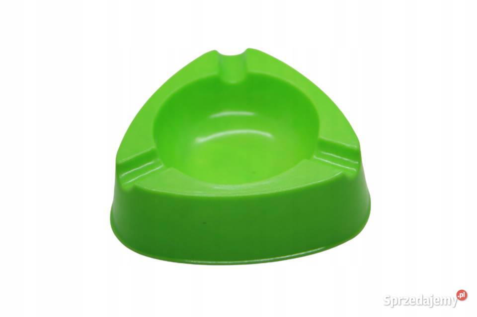 Trójkątna Popielniczka Plastikowa z Uchwytami na Ostrowy nad Okszą sprzedam