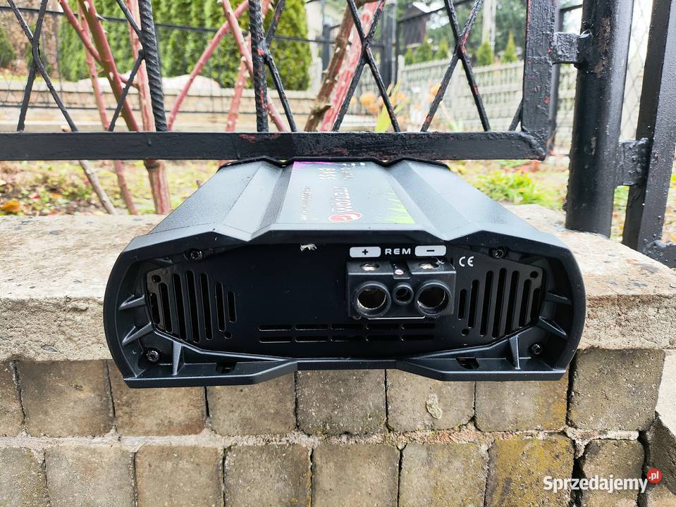 Wzmacniacz samochodowy 1 kanałowy monoblok Niegowonice