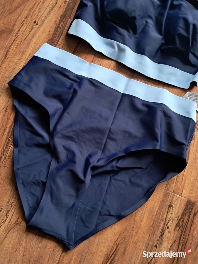 nowy granatowy dwuczęściowy strój kąpielowy Inna marka Sandomierz
