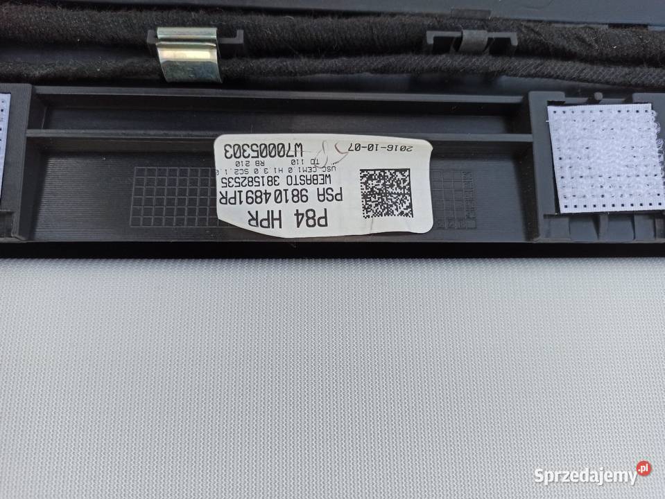 Dach panorama peugeot 3008 II 98104891pr Dębica