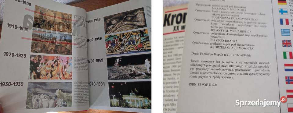Kronika XX wieku Marian B Michalik 1991 historia Kultura i Rozrywka