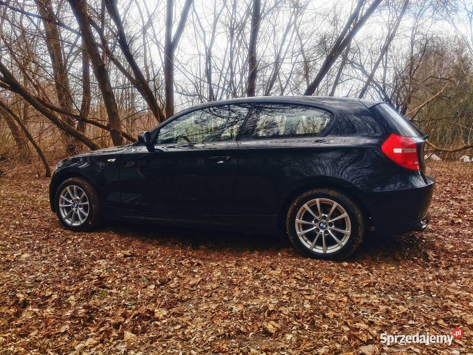 BMW 116i Czarne w oryginalnym lakierze ALU Seria 1 Lublin sprzedam