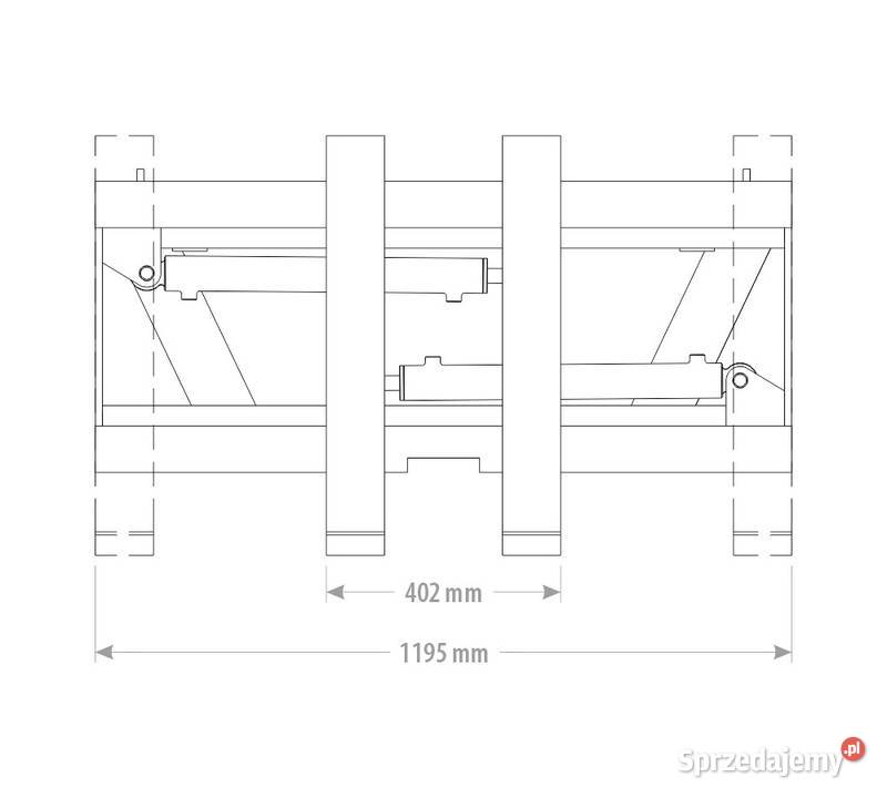 WIDŁY DO PALET HYDRAULICZNE 25 T Magazynowanie Kutno