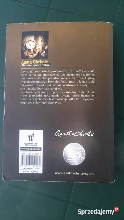 Agatha Christie Wczesne sprawy Poirota Serock