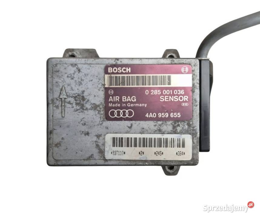 MODUŁ AIRBAG PODUSZEK POWIETRZNYCH AUDI 80 B4 osobowe