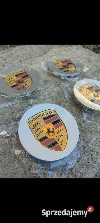 Nowe Dekielki Porsche 76mm59mm 911 Cayenne Macan