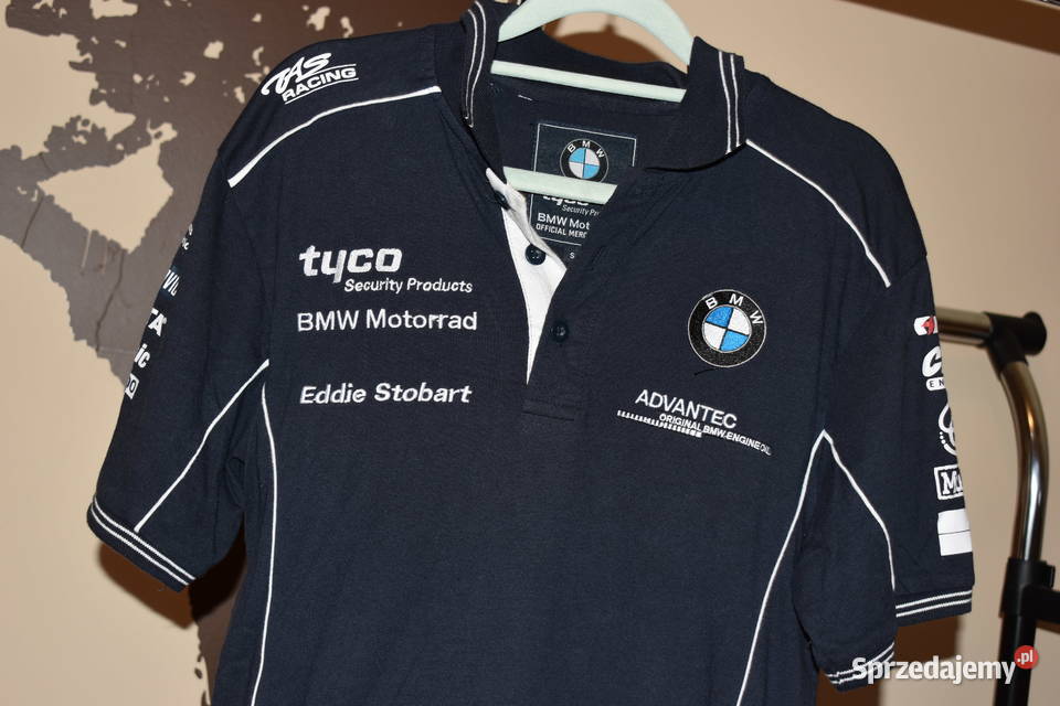 Oryginalna Granatowa Koszulka BMW Tyco Marki