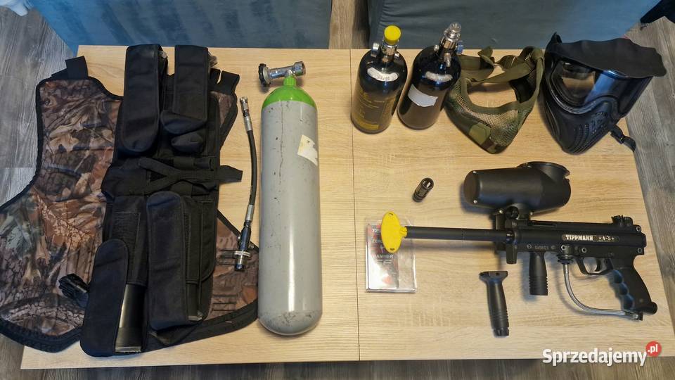 Zestaw do gry w paintball