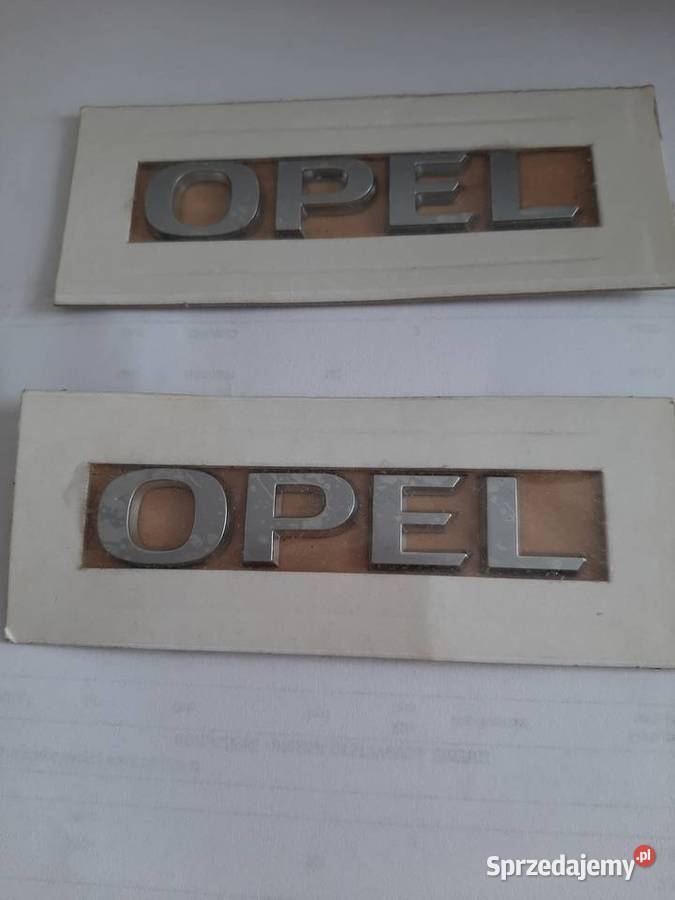 EMBLEMATNAPIS TYŁ OPEL Rok produkcji 2016 Świechocin