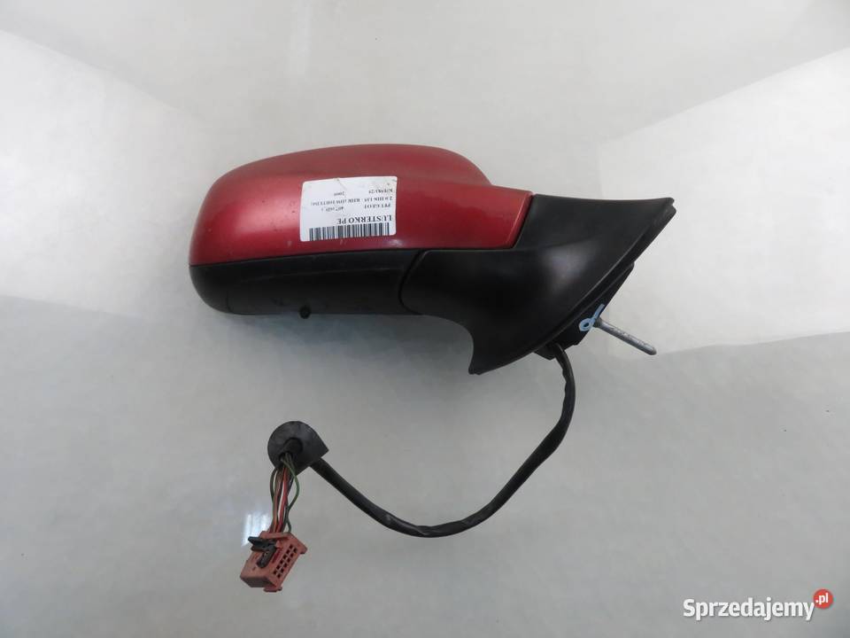 LUSTERKO PRAWE PEUGEOT 407 8 PIN