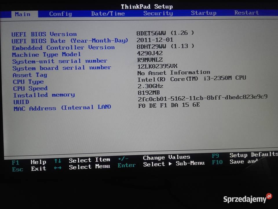 RAM DDR3 PC3L Samsung 8GB 2x4GB 1600MHz 12800S kujawsko-pomorskie sprzedam