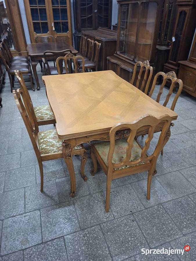 Jadalnia ludwikowska Francja komoda witryna stół Nowy Sącz
