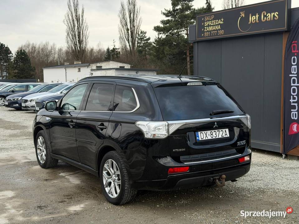 Mitsubishi Outlander Phev 20 Benzyna Hybryda czarny Wrocław