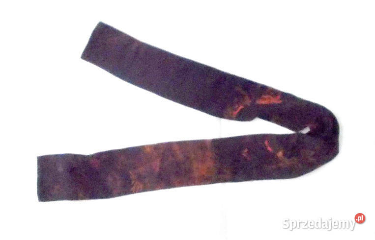 rudo czarna opaska na włsoy rudo czarna apszka z Kraków