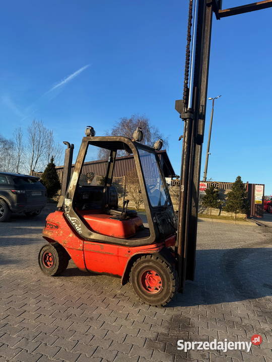 wózek widłowy LINDE H25D 430m 2500 4sekcja DEUTZ diesel Wózki widłowe Działoszyn