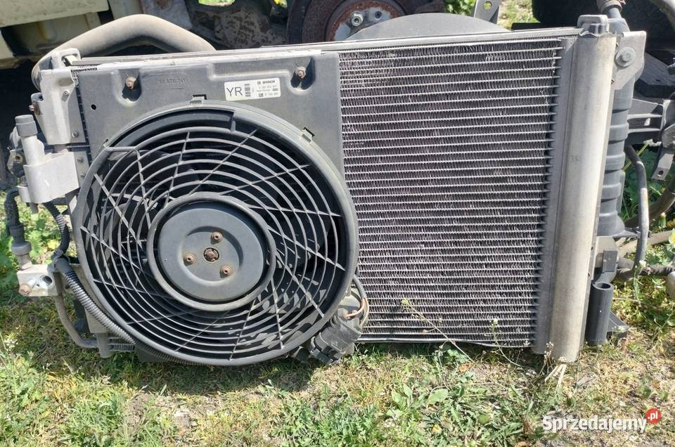 KOMPLET CHŁODNIC WENTYLATOR OPEL ASTRA G16 osobowe Września