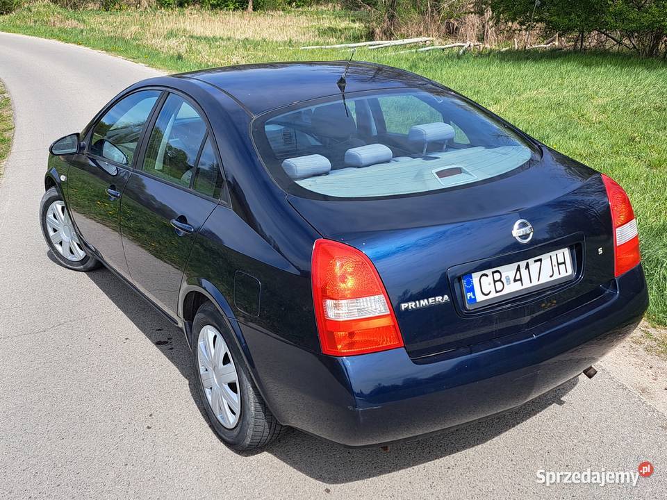 Sprzedam Nissana Primera 18 benzyna 2002r 120KM Primera mazowieckie Żyrardów