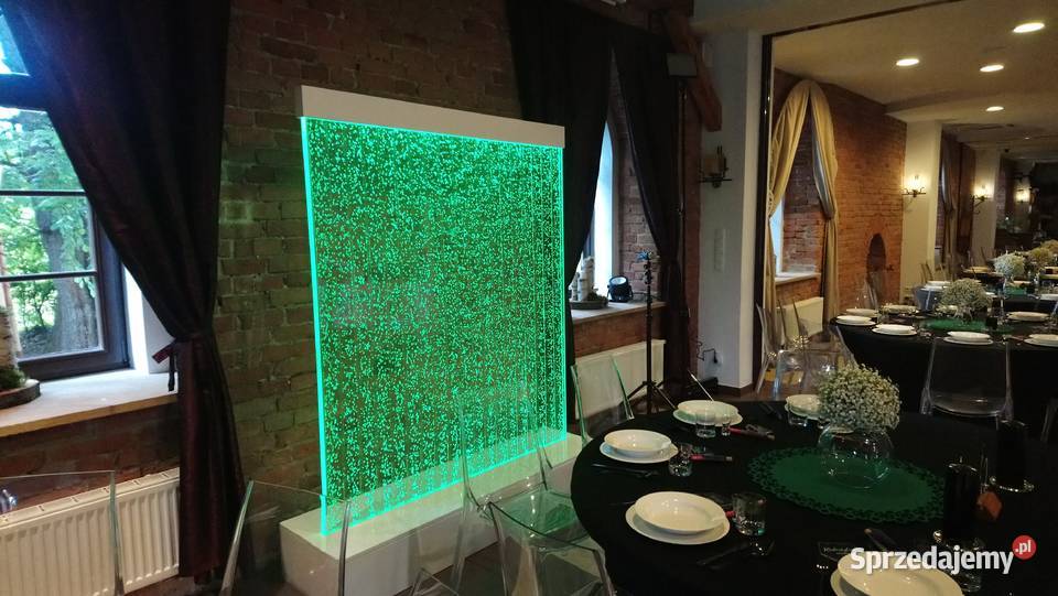 Ściana wodna bubble wall Mega duża 150x210 inny kolor