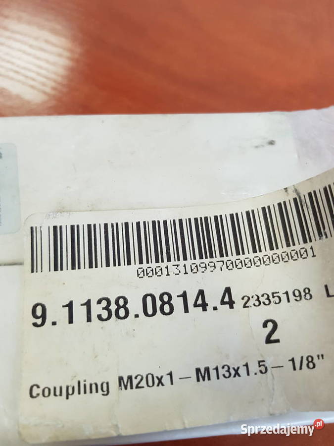 91138081144 Coupling M20x1 M13x1518 LELY Sulechów