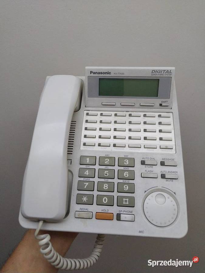 Telefon cyfrowy Panasonic KXT7433 Urządzenia stacjonarne Kraków