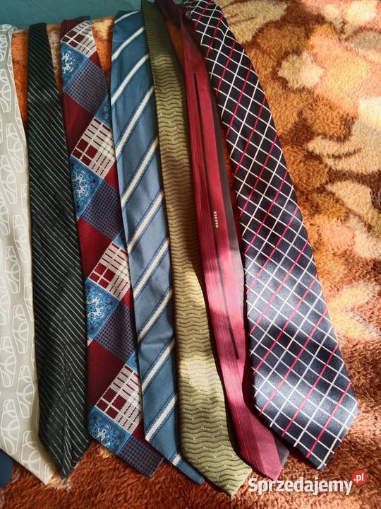 ZESTAW 14 Krawatów VINTAGE Lata 90 Ruda Śląska sprzedam
