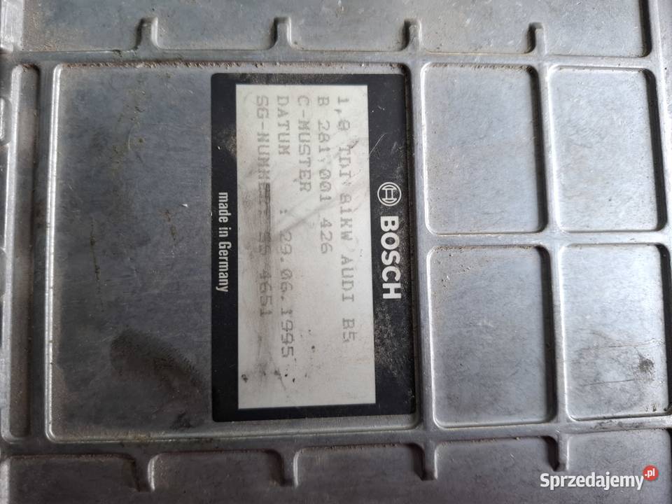 Komputer Sterownik Silnika Audi A4 B5 19 110 Wisznice