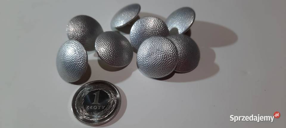 GUZIKI WOJSKOWE Niemcy groszek 8 sztuk Warszawa