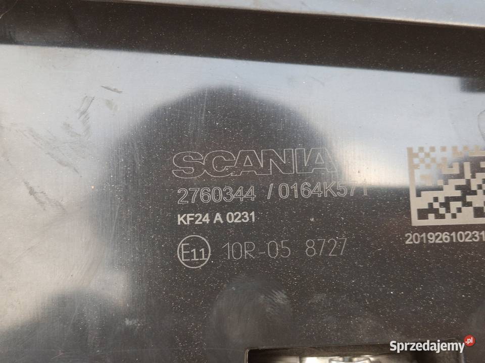 SCANIA R S HALOGEN LED LAMPA PRZECIWMGIELNA Bieleń